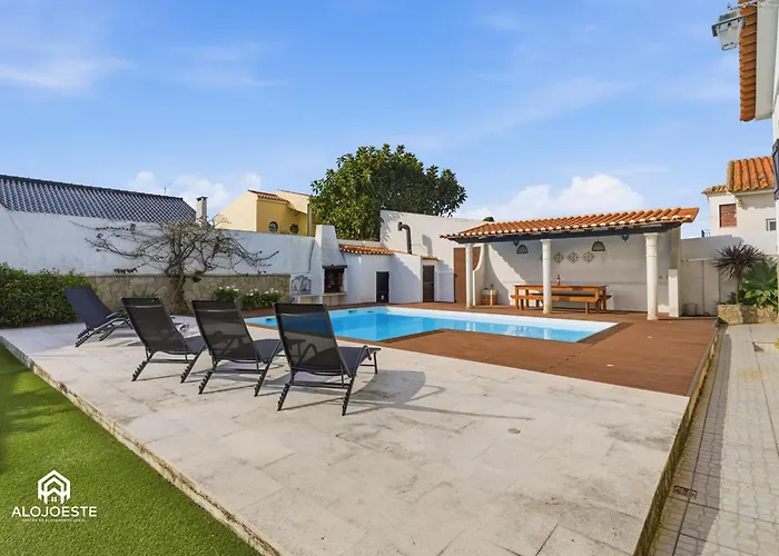 Casa Lopes Stacruz - 3 Bedrooms With Pool And Bbq Vakantiehuis